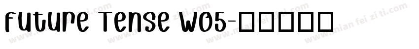 Future Tense W05字体转换